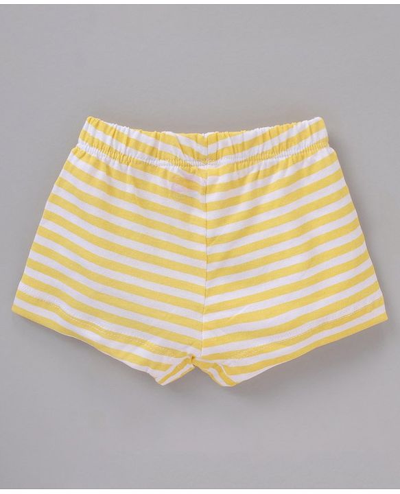 Babyhug 100% Cotton Briefs Stripes & Animal Print Pack of 3- Multicolor