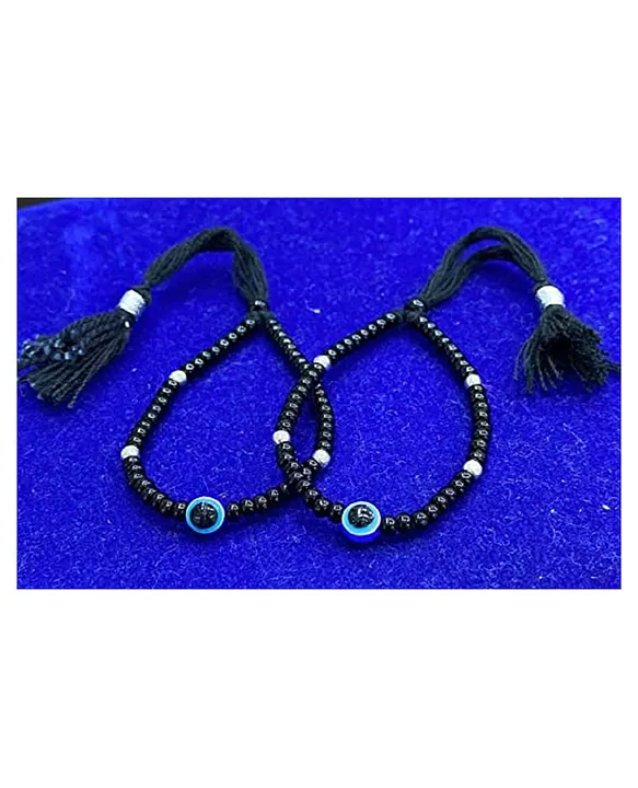 Sterling Silver Nazariya Kadli Bracelet for Baby Adjustable - Osasbazaar-sonthuy.vn