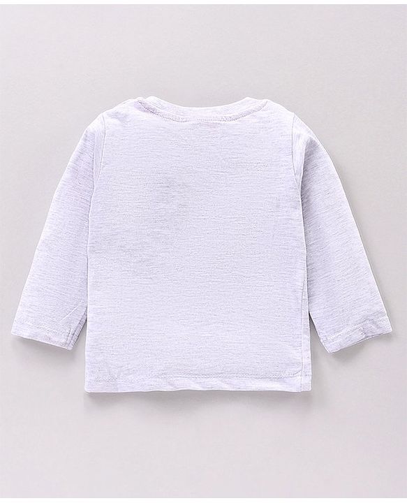 Babyhug Full Sleeves Tees Text Print Pack of 5 - Multicolor