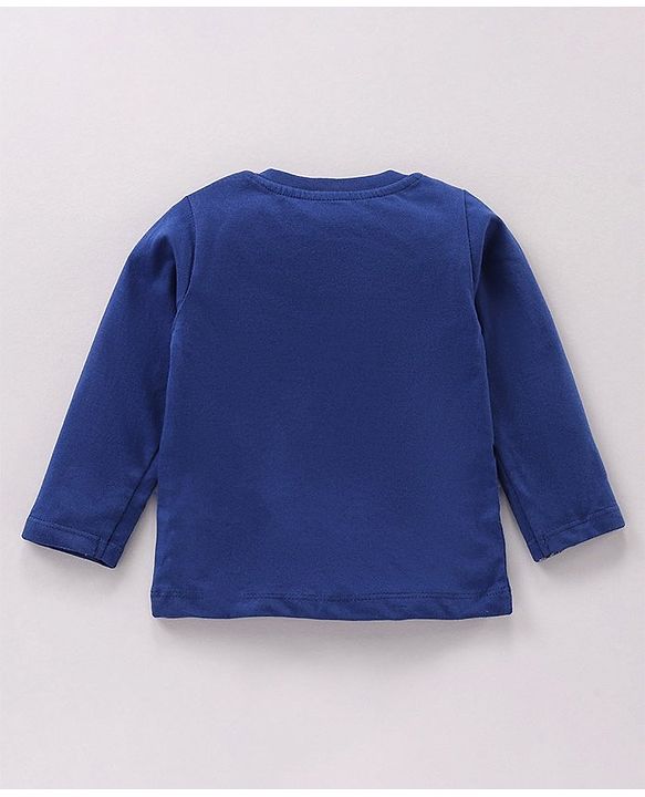 Babyhug Full Sleeves Tees Text Print Pack of 5 - Multicolor