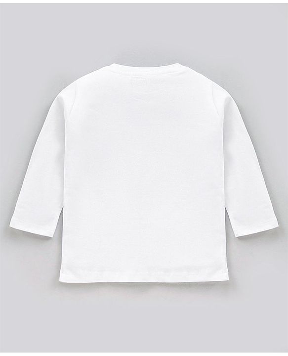 Babyhug Full Sleeves Cotton T-Shirts Printed Pack of 5- Multicolor