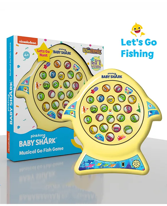 Baby Shark Sing & Go Musical Fishing Game Multicolour Online India