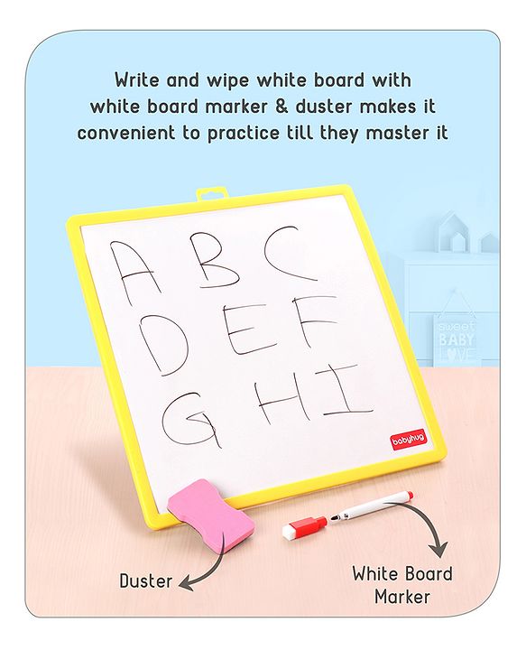 Babyhug Jumbo Magnetic Circle Puzzle Set With 250 Magnetic Tiles| Playset With Write & Wipe Feature with 200+ Patterns| 1 Sketch Pen and Duster Learning and Educational Toy for 4-6 Years Kids| Gifting Toy| BIS Certified