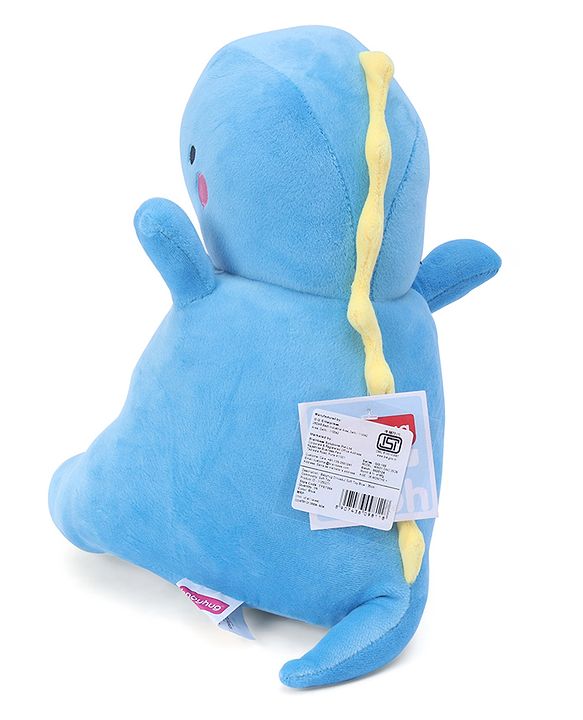 Babyhug Dinosaur Soft Toy Blue - Height 28 cm