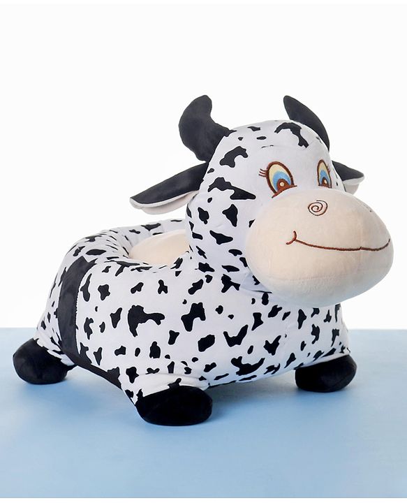 Babyhug Cow Shaped Soft Seat Chair - White