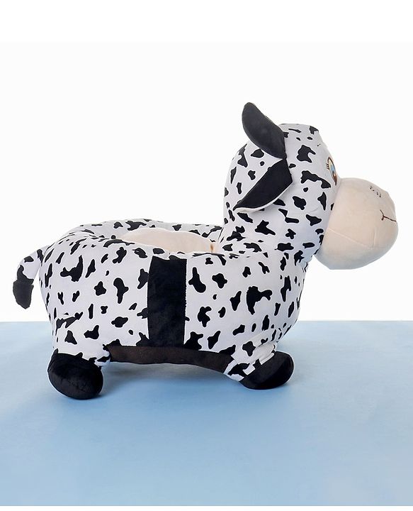 Babyhug Cow Shaped Soft Seat Chair - White