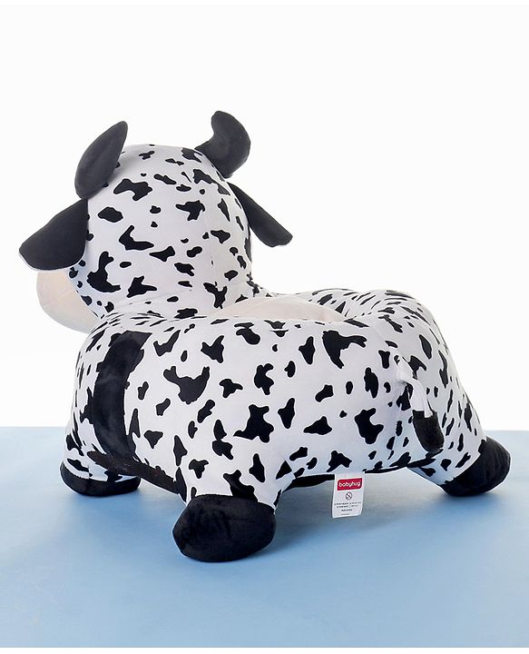 Babyhug Cow Shaped Soft Seat Chair - White