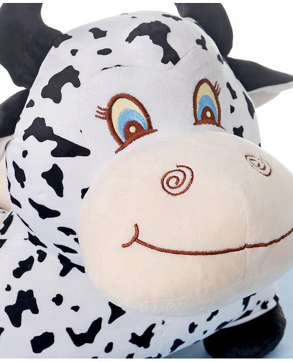 Babyhug Cow Shaped Soft Seat Chair - White