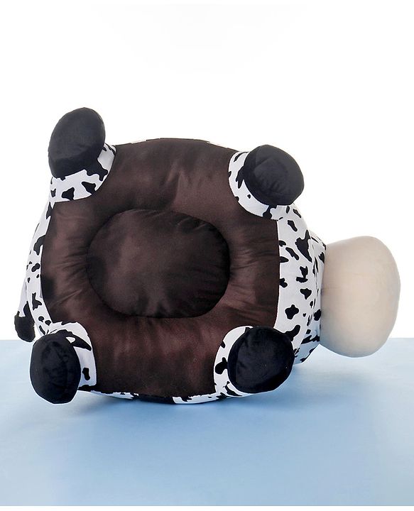 Babyhug Cow Shaped Soft Seat Chair - White