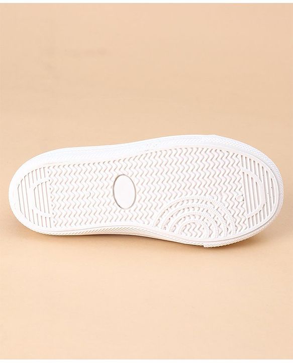 Cute Walk by Babyhug Lace Up Casual Shoes Solid- Pink