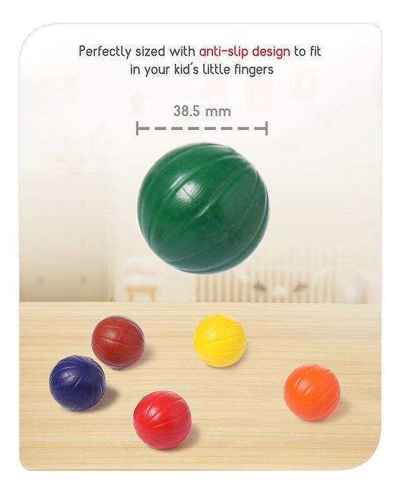 Babyhug My First Super Ball Crayons  - Pack of 6