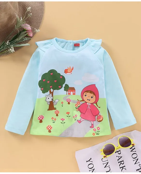 Full sleeve t shirt deals for baby girl