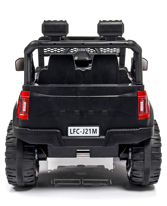 Babyhug Battery Operated Jeep With Music And Lights - Red
