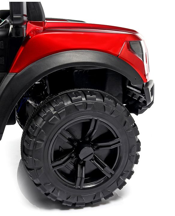 Babyhug Battery Operated Jeep With Music And Lights - Red