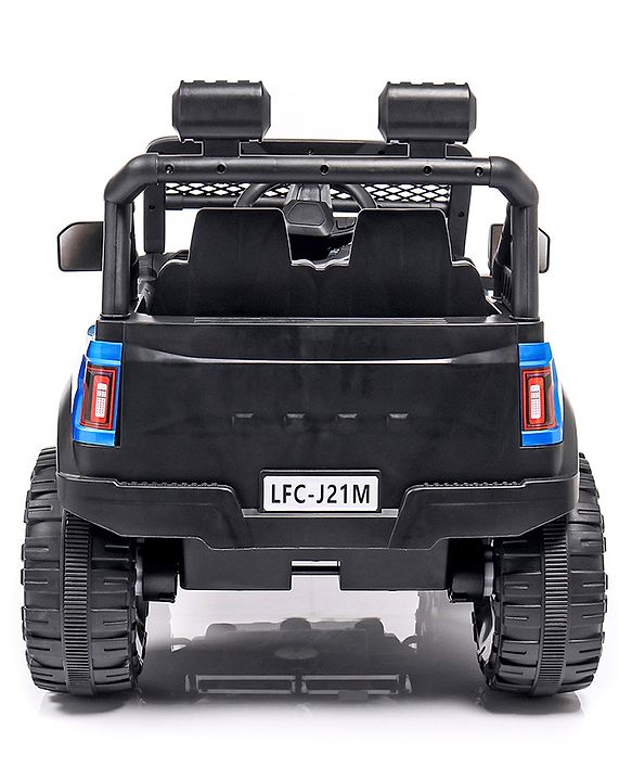 Babyhug Battery Operated Jeep With Music And Lights - Blue