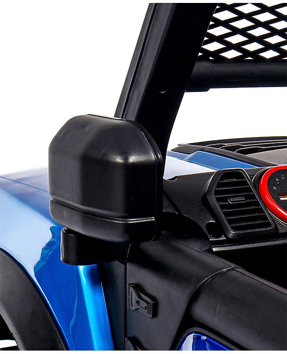 Babyhug Battery Operated Jeep With Music And Lights - Blue
