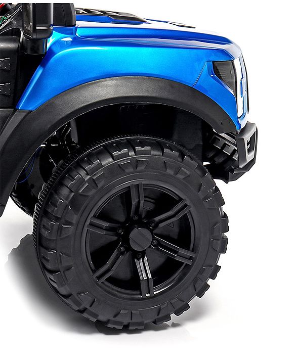 Babyhug Battery Operated Jeep With Music And Lights - Blue