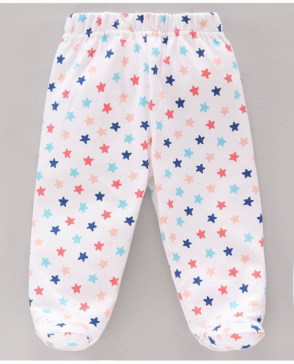 Babyhug Bootie Leggings Multiprint Pack of 3 - Multicolor