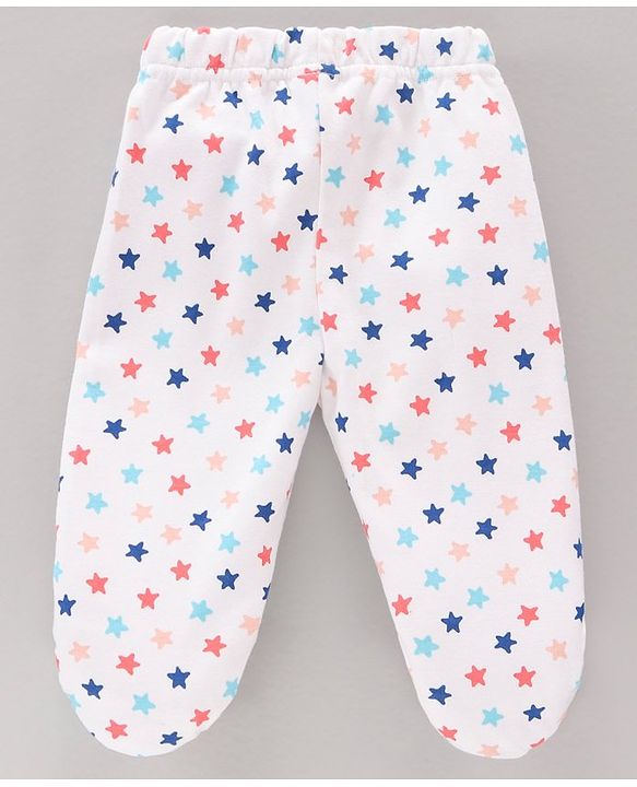 Babyhug Bootie Leggings Multiprint Pack of 3 - Multicolor