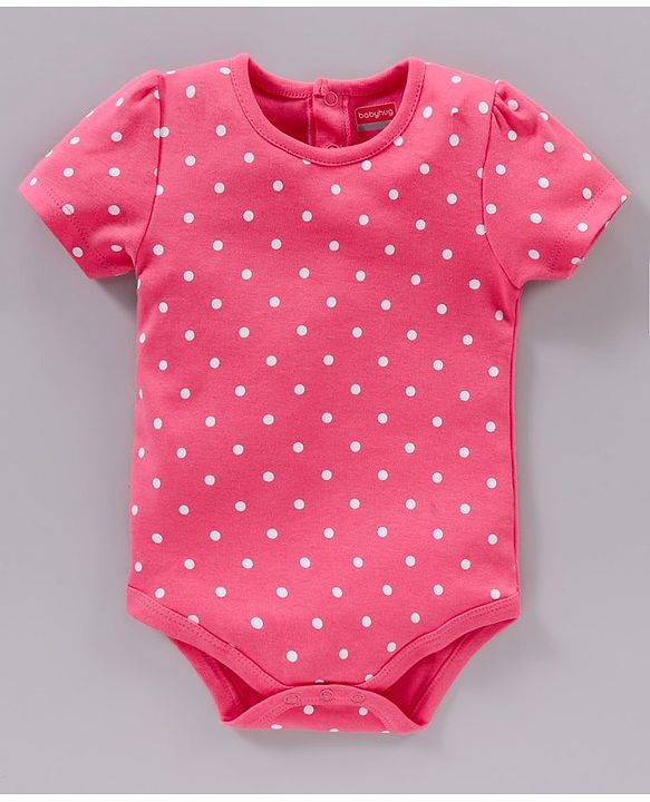 Babyhug 100% Cotton Half Sleeves Onesies Multiprint Pack Of 3 - Multicolor