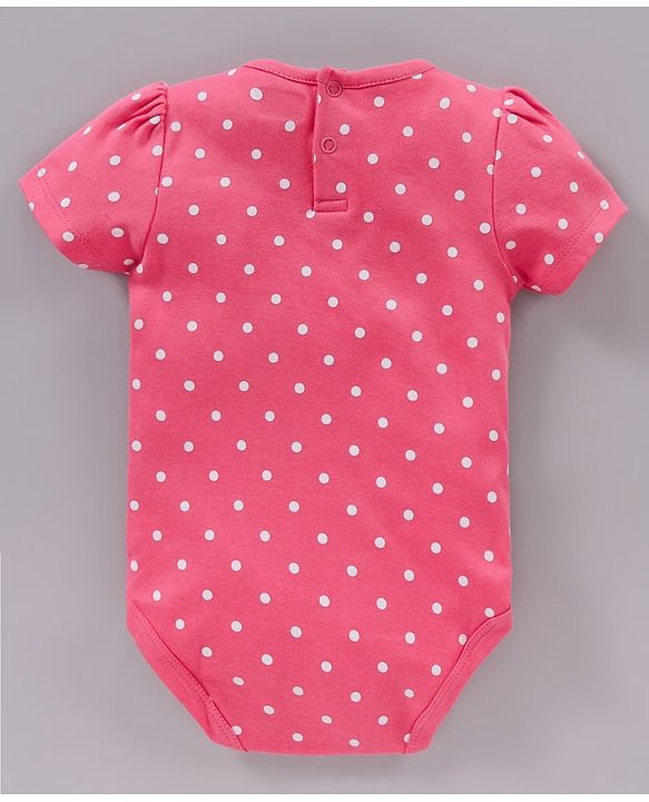 Babyhug 100% Cotton Half Sleeves Onesies Multiprint Pack Of 3 - Multicolor