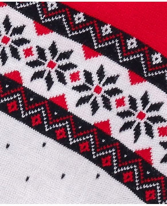 Babyhug Full Sleeves Sweater Placement Design- Multicolor