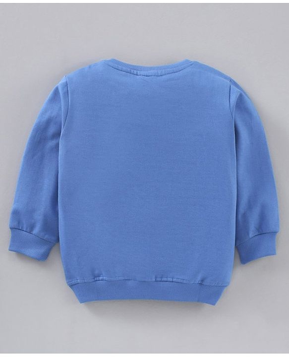 Babyhug Full Sleeves Sweatshirt Panda & Text Print Pack of 2- Multicolor