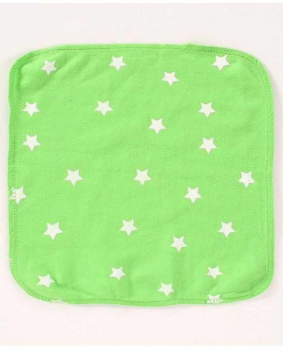 Babyhug Cotton Wash cloth Multiprint Pack of 6 - Multicolour