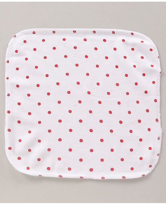 Babyhug Cotton Wash Cloth Pack of 6 - Multicolor
