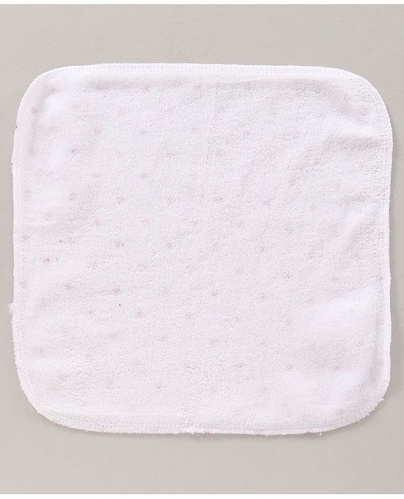 Babyhug Cotton Wash Cloth Pack of 6 - Multicolor