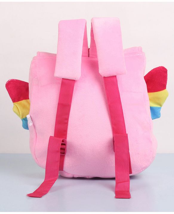 Babyhug Unicorn Shaped Soft Toy Bag - 11 Inches