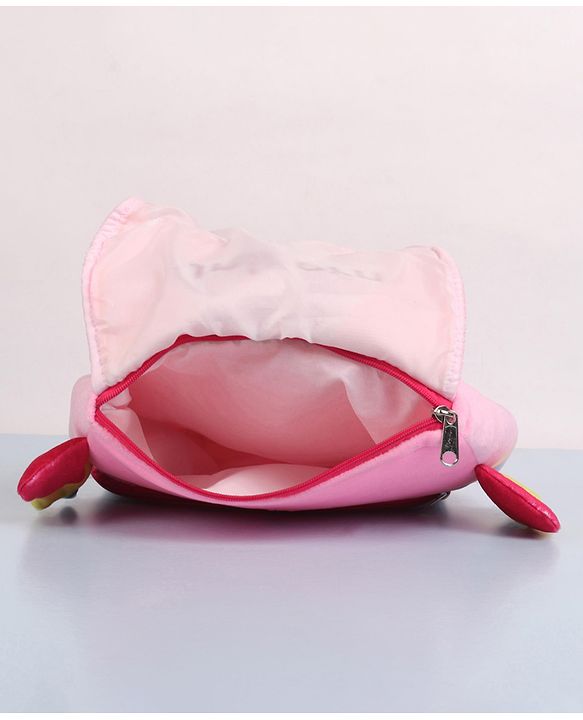 Babyhug Unicorn Shaped Soft Toy Bag - 11 Inches