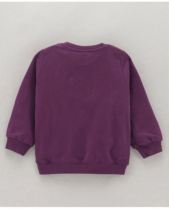 BABYHUG GIRL'S FULL SLEEVES SWEATSHIRT WITH GRAPHICS