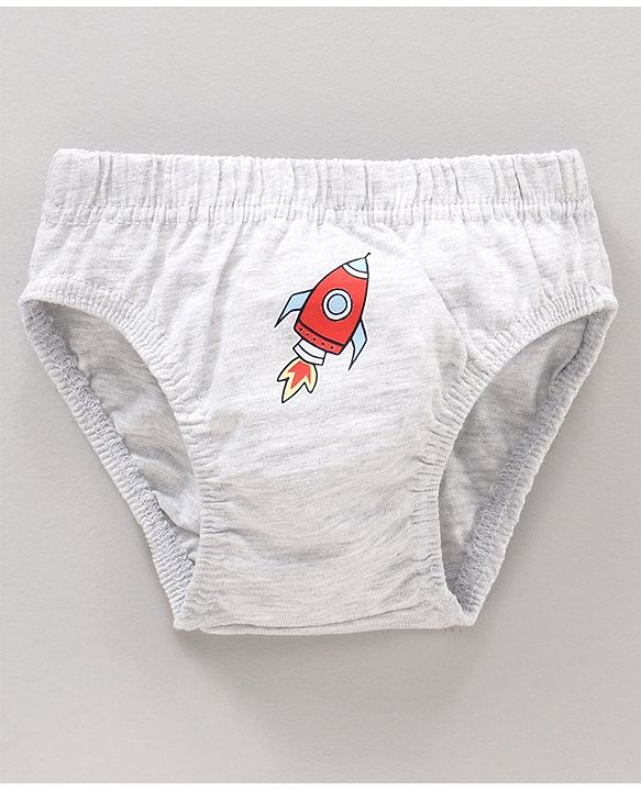 Babyhug Antibacterial Cotton Printed Briefs Pack of 5 - Multicolor