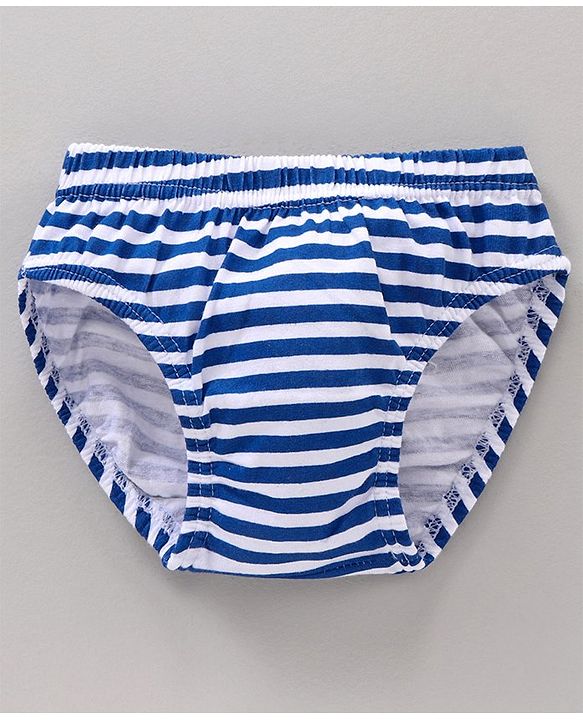 Babyhug Antibacterial Cotton Printed Briefs Pack of 5 - Multicolor