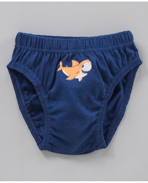 Babyhug Antibacterial Cotton Briefs Printed Pack of 5- Multicolor