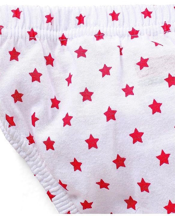Babyhug Antibacterial Stripes & Vehicle Print Briefs Pack of 5 - Multicolor