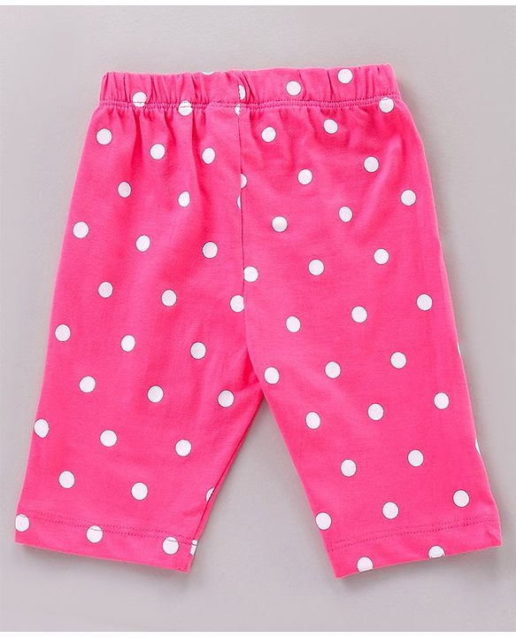 Babyhug Short Sleeves Nightwear Pajama Set Ice-Cream Print - Yellow Pink