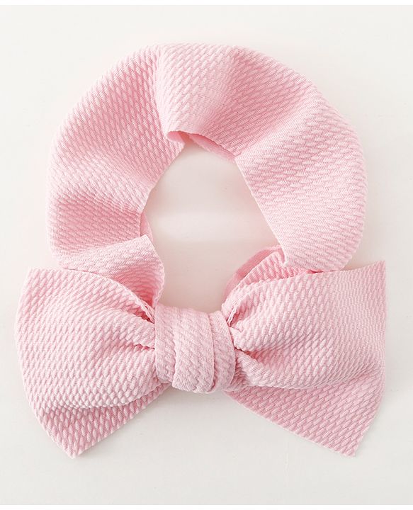 Babyhug Headbands Bow Applique   Free Size Headbands Pack of 5 - Red