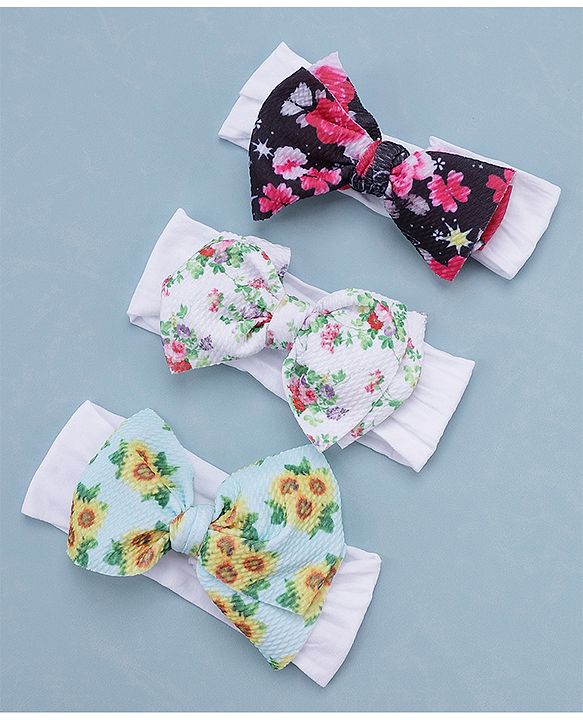 Pine Kids Headbands Multicolor Pack of 3 - Multicolour