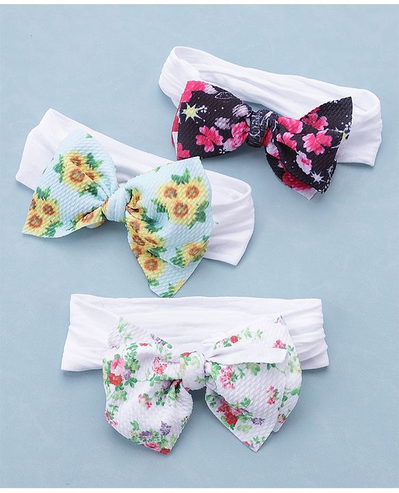Pine Kids Headbands Multicolor Pack of 3 - Multicolour