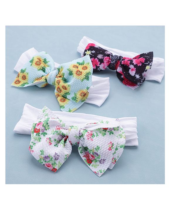 Pine Kids Headbands Multicolor Pack of 3 - Multicolour