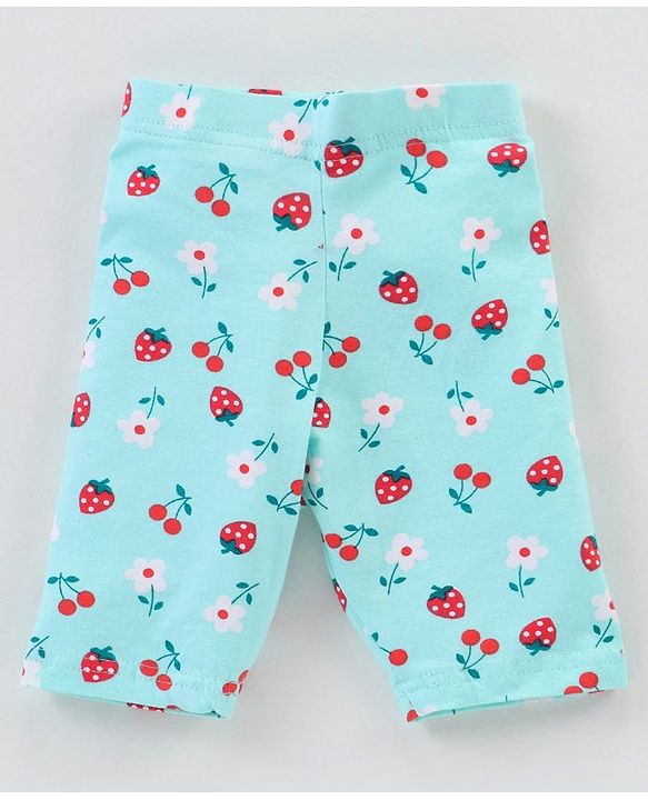 Babyhug Ankle Length Three Fourth Leggings Dot Print Pack Of 3 - Multicolor