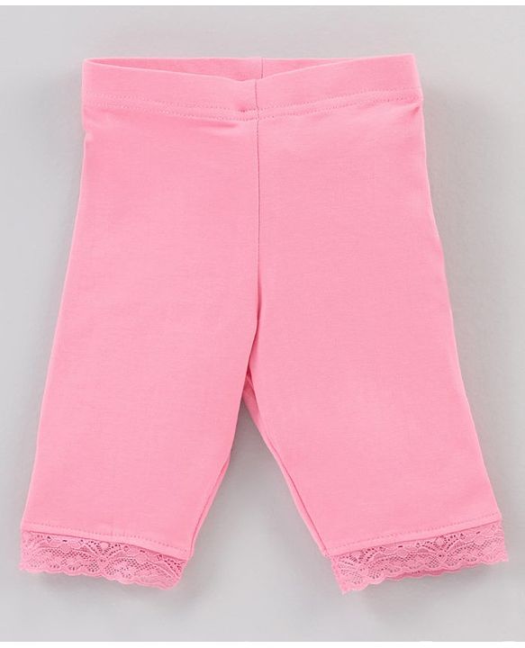 Babyhug Ankle Length Three Fourth Leggings Butterfly Print Pack Of 3 - Multicolor