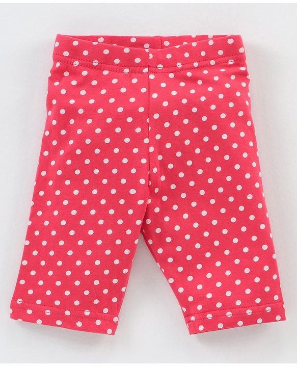Babyhug Ankle Length Three Fourth Leggings Butterfly Print Pack Of 3 - Multicolor