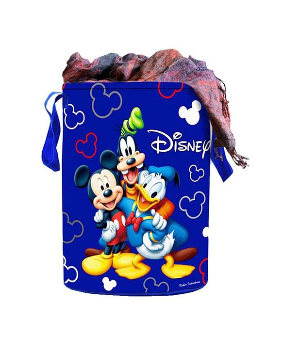 Babyhug Disney Laundry Bag with Mickey & Friends Print - Blue