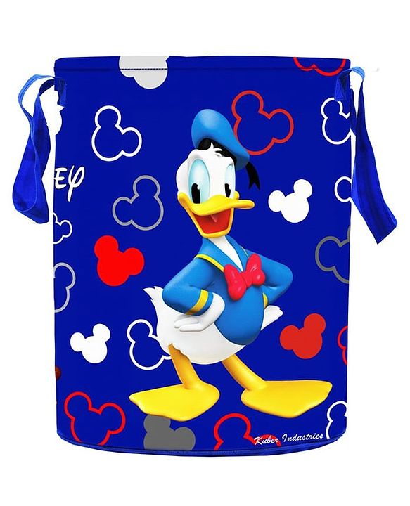 Babyhug Disney Laundry Bag with Mickey & Friends Print - Blue