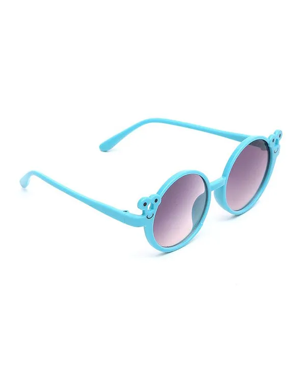 Unfaithful Transition Lenses Metallic Powder Blue Women's Cat-Eye Sunglasses  | Le Specs