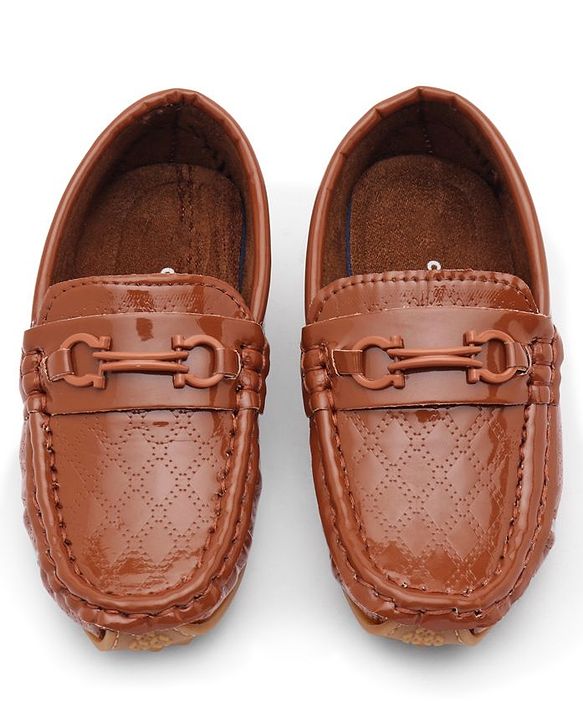 Cute Walk by Babyhug Formal Shoes - Brown