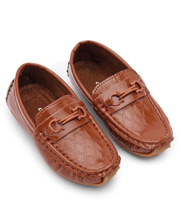 Cute Walk by Babyhug Formal Shoes - Brown